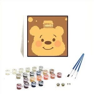 Cardboard Paint By Numbers for Kids