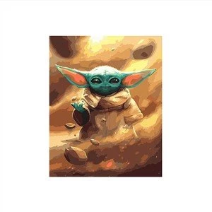 Paint By Numbers Yoda